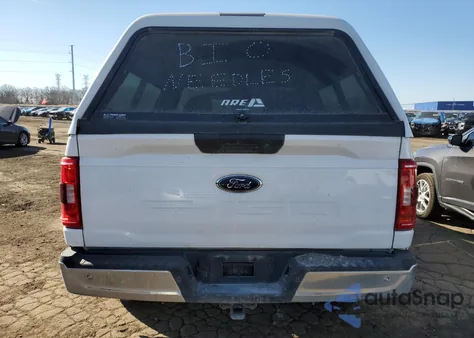 2022 Ford F150 Super Cab из США, поврежденный, VIN 1FTFX1E58NKE17152